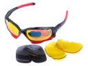 Bike Sport Cycling Safety Glasses Goggle with 3 Lens